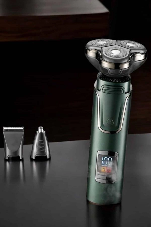 3 Başlıklı Profesyonel Saç Ve Sakal Bakım Seti Vücut, Burun Ve Kulak Tüy Alma ( Lisinya )