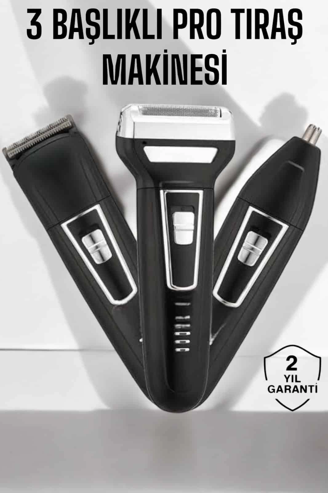 3 Başlıklı Profesyonel Tıraş Makinesi ( Lisinya ) 3 Başlıklı Profesyonel Tıraş Makinesi ( Lisinya )