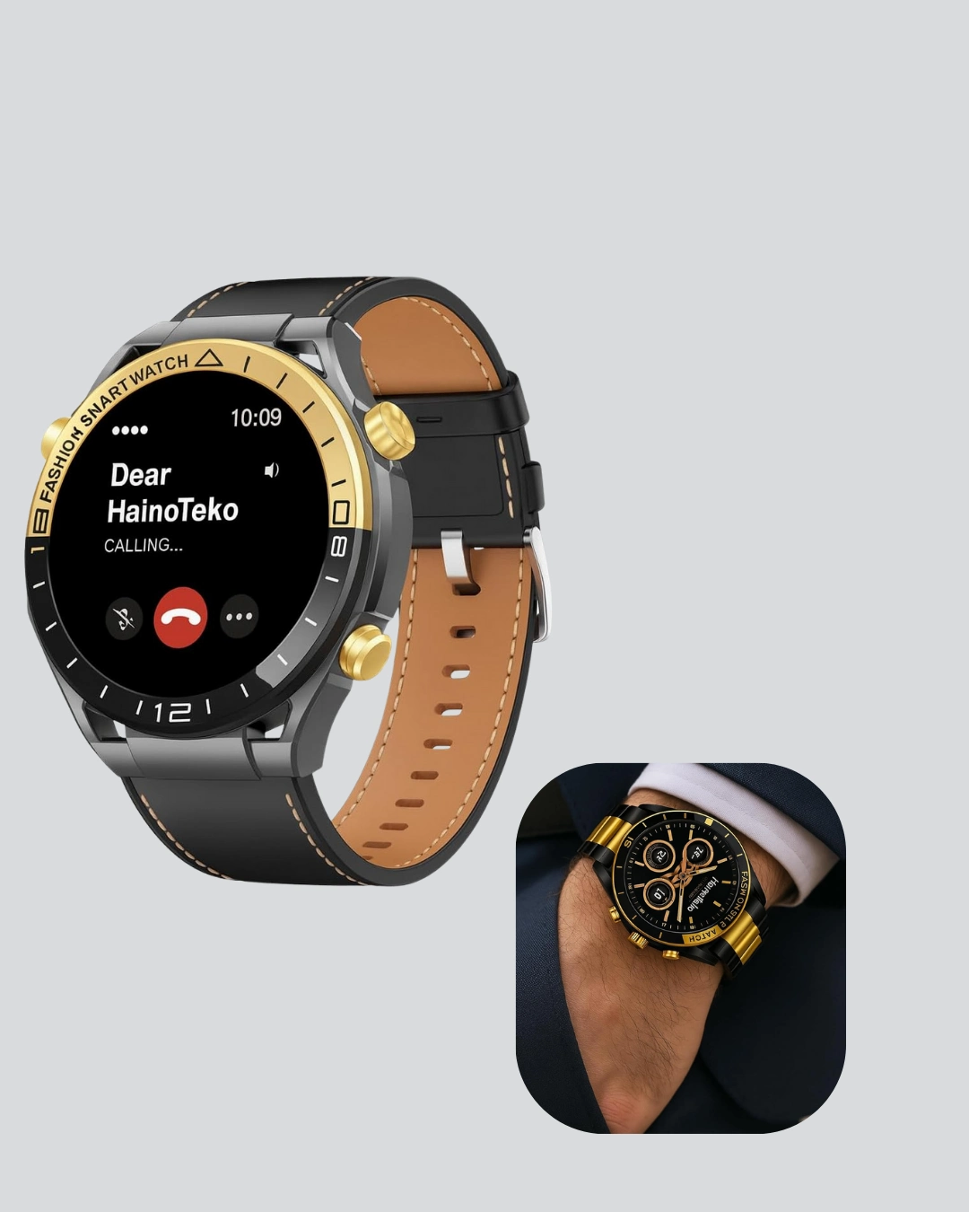 3 Bileklikli Amoled Akıllı Saat Bluetooth Çağrı Ve Sağlık Takipli ( Lisinya )