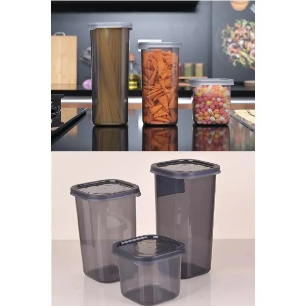 3 Boy Erzak Saklama Kabı ( Lisinya ) 3 Boy Erzak Saklama Kabı ( Lisinya )