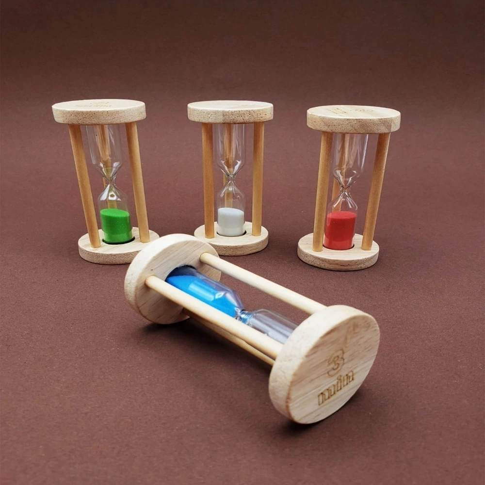 3 Dakikalık Ahşap Kum Saati ( Lisinya ) 3 Dakikalık Ahşap Kum Saati ( Lisinya )