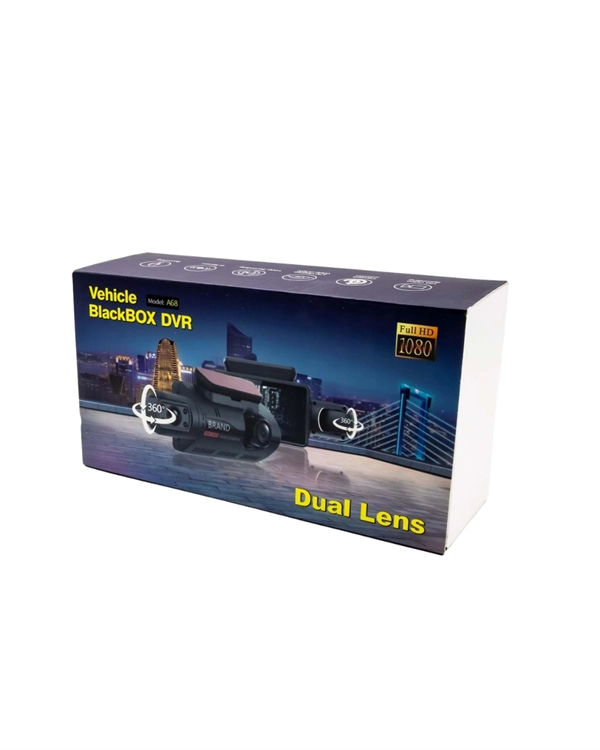 3 İnç Ips Ekranlı Full Hd Araç Kamerası – Kablosuz, Gece Görüş Ve Hareket Algılama Özellikli Dashcam ( Lisinya )