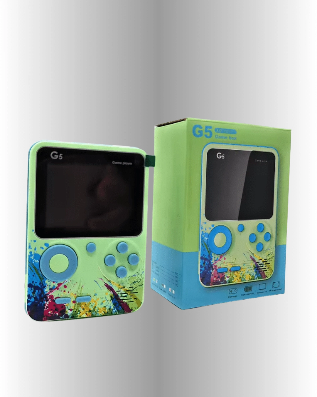 3 İnç Renkli Ekranlı Taşınabilir El Konsolu – G5 Modeli ( Lisinya )