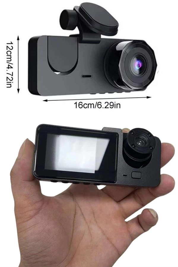 3 Kameralı 2 İnç 1080p Araç İçi Kamera Sürüş Kamerası Carplay ( Lisinya ) 3 Kameralı 2 İnç 1080p Araç İçi Kamera Sürüş Kamerası Carplay ( Lisinya )