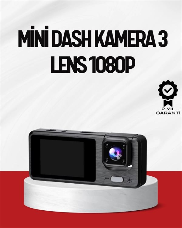 3 Kameralı Dvr Araç Kamerası – Tam Güvenlik, Tam Kapsama ( Lisinya )