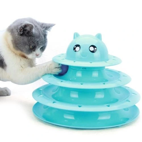 3 Katlı Kedi Oyuncağı Turntable Cat Toy ( Lisinya ) 3 Katlı Kedi Oyuncağı Turntable Cat Toy ( Lisinya )