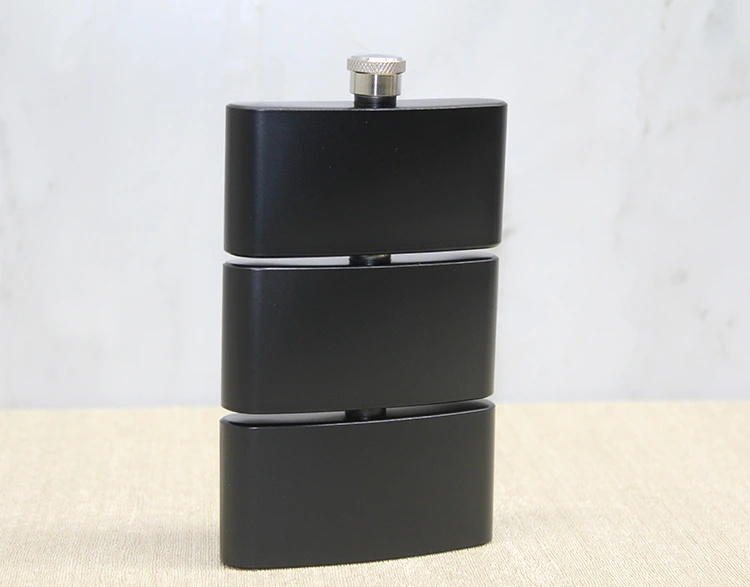 3 Katlı Paslanmaz Çelik Matara Siyah Renk ( Lisinya )