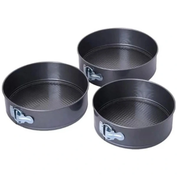 3'lü Kelepçeli Kek Kalıbı Seti ( Lisinya ) 3'lü Kelepçeli Kek Kalıbı Seti ( Lisinya )