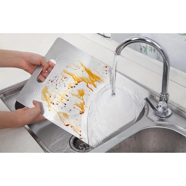 3'lü Paslanmaz Çelik Kesme Tahtası Seti ( Lisinya ) 3'lü Paslanmaz Çelik Kesme Tahtası Seti ( Lisinya )