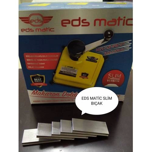 3'lü Set Çelik Eds Slim Ürün Kesme Makinası Yedek Kaşık Yedek Uc Kürek ( Lisinya )