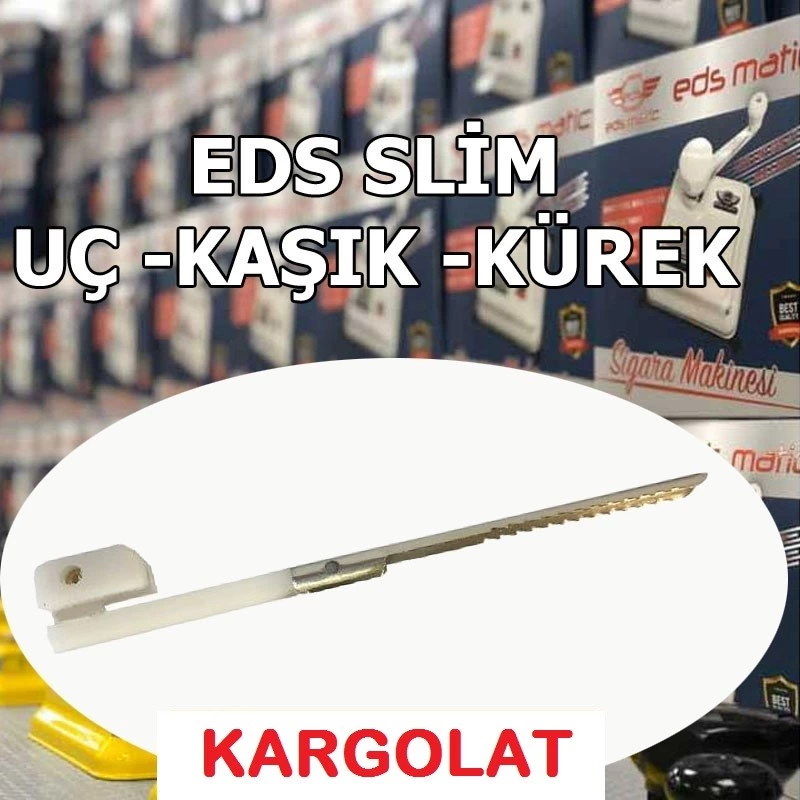 3'lü Set Eds Slim Ürün Kesme Makinası Yedek Kaşık İnce Sarım Yedek Uc Kürek ( Lisinya )
