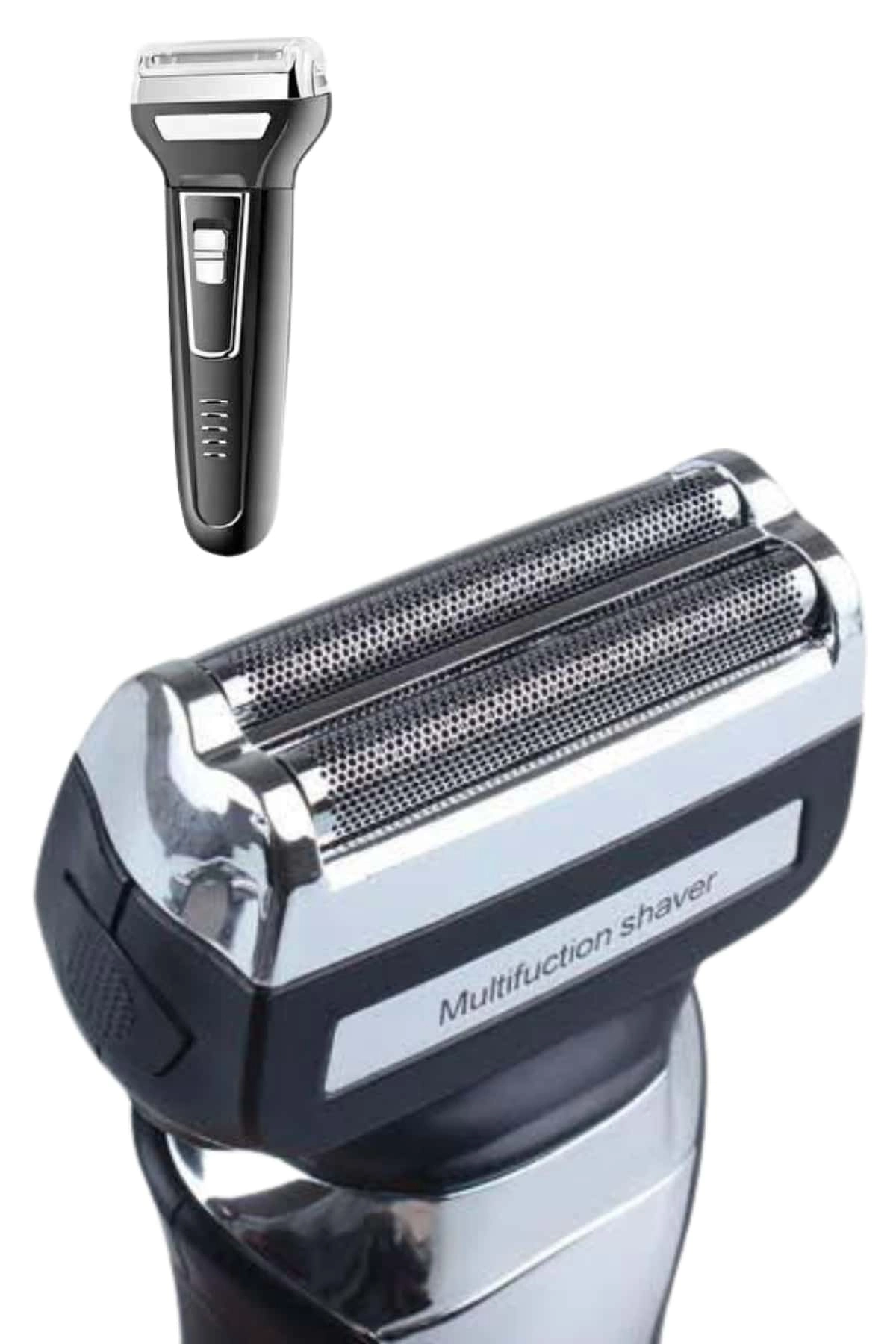 3'lü Set Saç Sakal Kesme Traş Makinesi Burun Kılı Alma Tıraş Makinesi ( Lisinya )