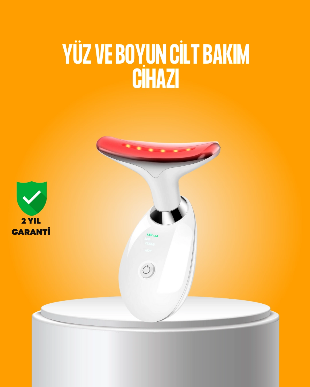 3 Modlu Boyun Ve Yüz Bakım Cihazı – Ems, Temizleme, Sıcak Masaj Ve Renkli Işık Terapi Özellikli ( Lisinya ) 3 Modlu Boyun Ve Yüz Bakım Cihazı – Ems, Temizleme, Sıcak Masaj Ve Renkli Işık Terapi Özellikli ( Lisinya )