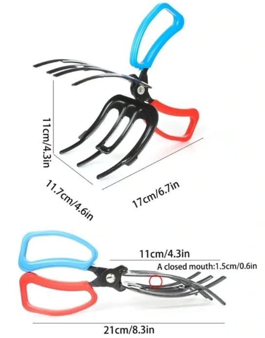 3 Pençeli 11 Cm Balık Sabitleyici Maşa ( Lisinya ) 3 Pençeli 11 Cm Balık Sabitleyici Maşa ( Lisinya )
