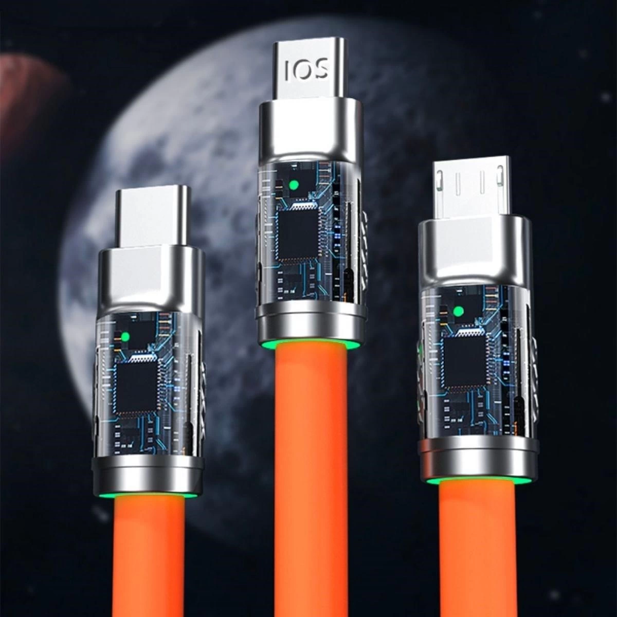 3 Şarj Aleti 1 Arada Çinko Alaşım Hızlı Şarj Kablosu Turuncu ( Lisinya ) 3 Şarj Aleti 1 Arada Çinko Alaşım Hızlı Şarj Kablosu Turuncu ( Lisinya )