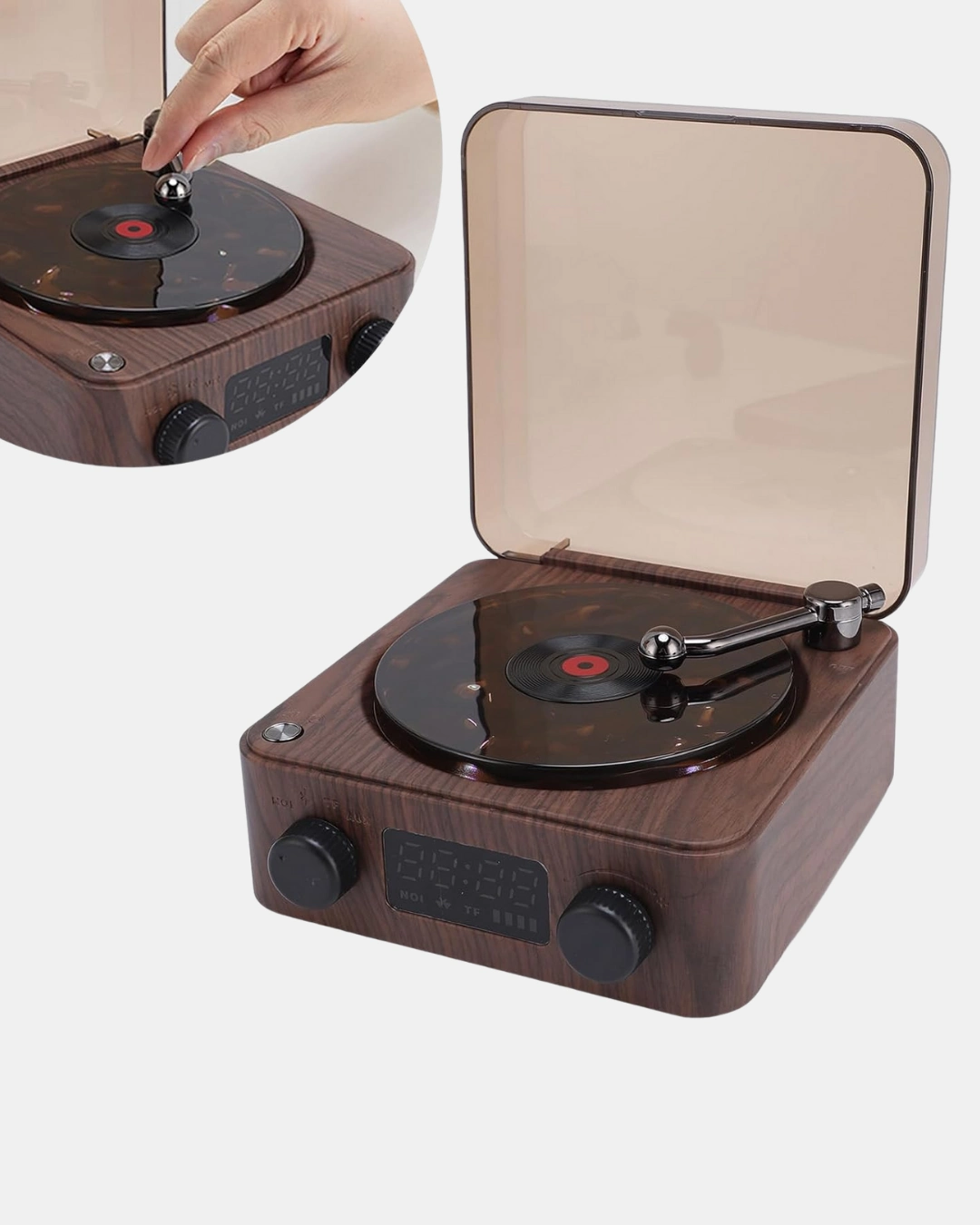 3-ü-1 Arada Bluetooth Hoparlör – Işıklı Saat Ve Gece Lambası ( Lisinya ) 3-ü-1 Arada Bluetooth Hoparlör – Işıklı Saat Ve Gece Lambası ( Lisinya )