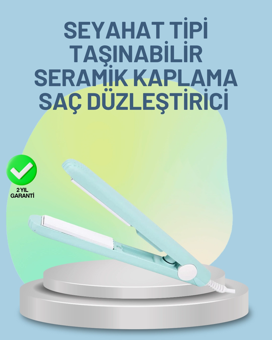 30 Saniyede Isınan Ptc Teknolojili Saç Şekillendirici – Sabit Isı Kontrollü, Hızlı Performans ( Lisinya )