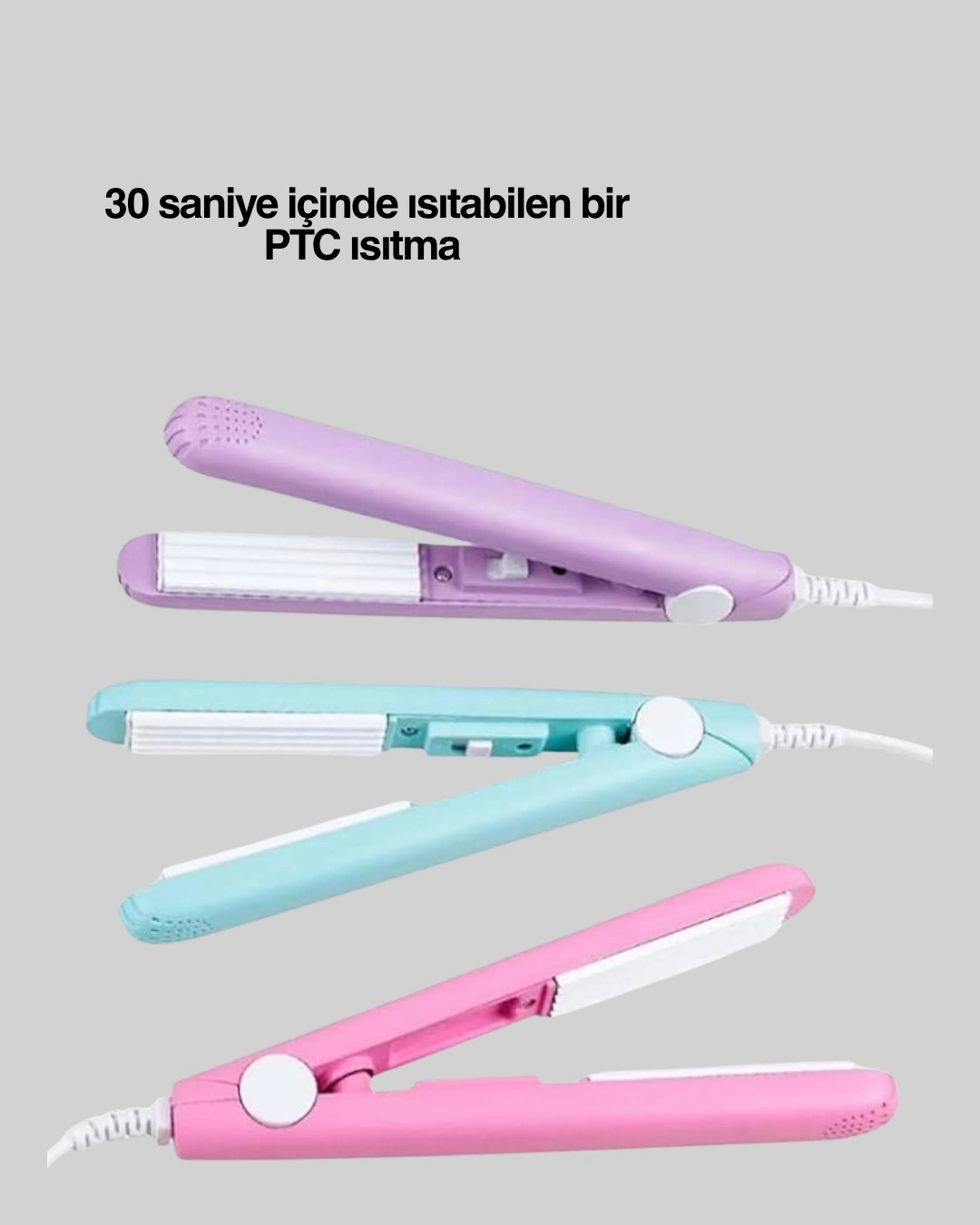 30 Saniyede Isınan Ptc Teknolojili Saç Şekillendirici – Sabit Isı Kontrollü, Hızlı Performans ( Lisinya ) 30 Saniyede Isınan Ptc Teknolojili Saç Şekillendirici – Sabit Isı Kontrollü, Hızlı Performans ( Lisinya )