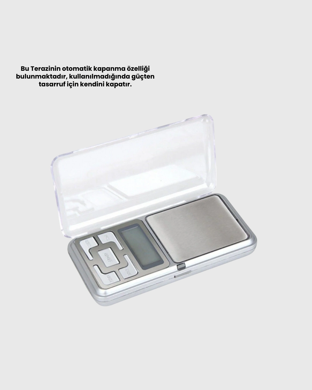 300 Gr Hassas Cep Terazisi Mavi Işıklı Lcd Ekranlı ( Lisinya )