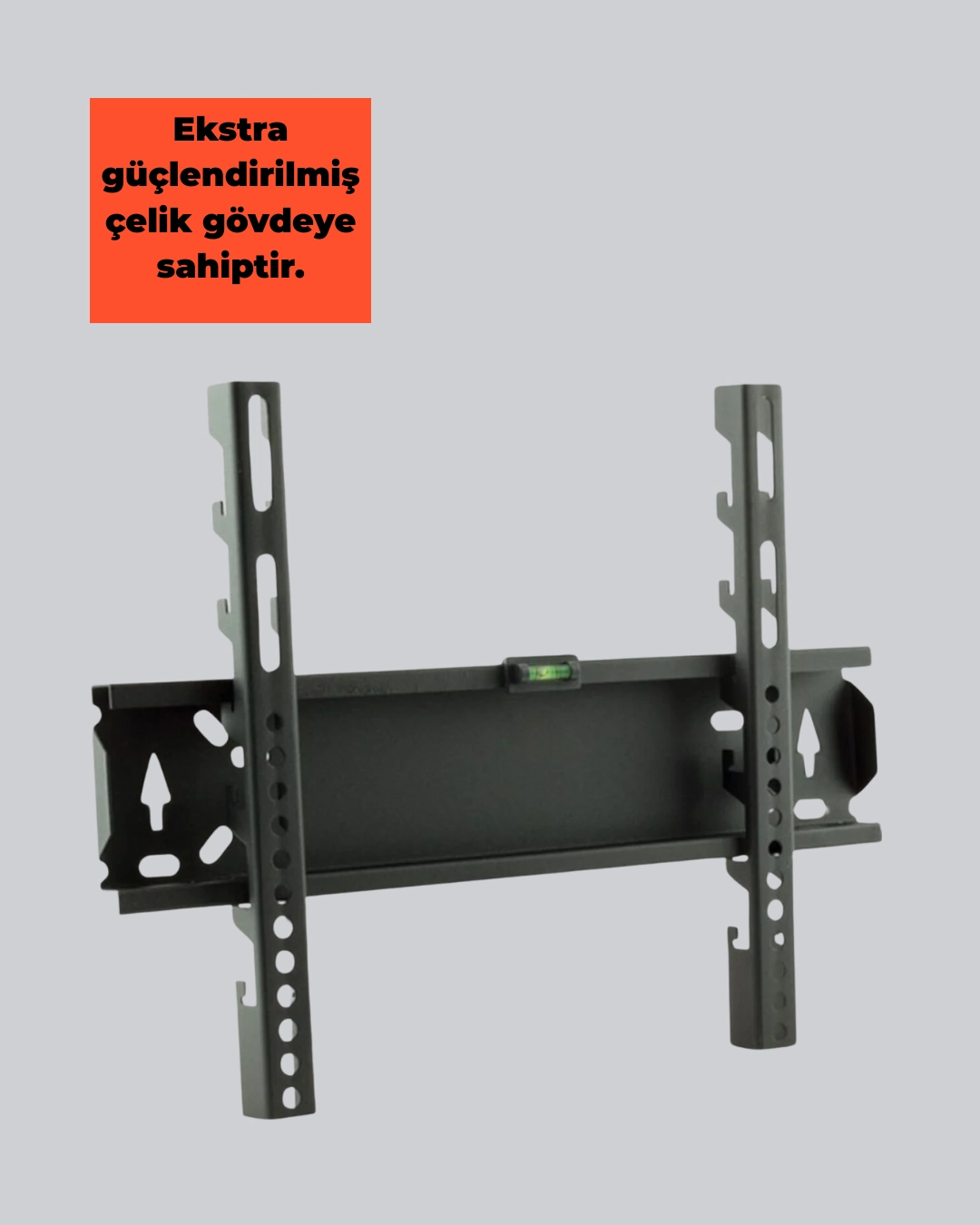 32-65” Tv Duvar Askı Braketi 75 Kg Kapasiteli Anti Statik Boya ( Lisinya )