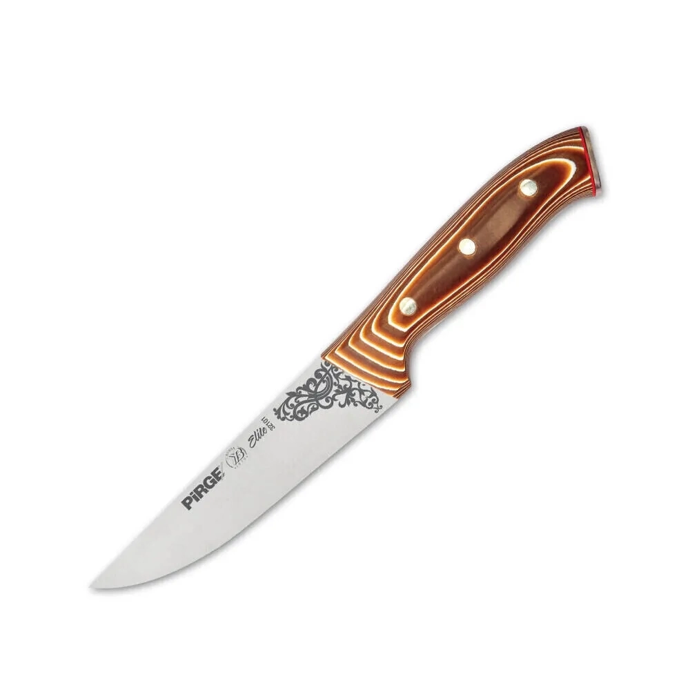 32101 Elite Kurban, Kasap Bıçağı 14,5 Cm - Kahverengi Perçinli Kompozit Sap ( Lisinya ) 32101 Elite Kurban, Kasap Bıçağı 14,5 Cm - Kahverengi Perçinli Kompozit Sap ( Lisinya )