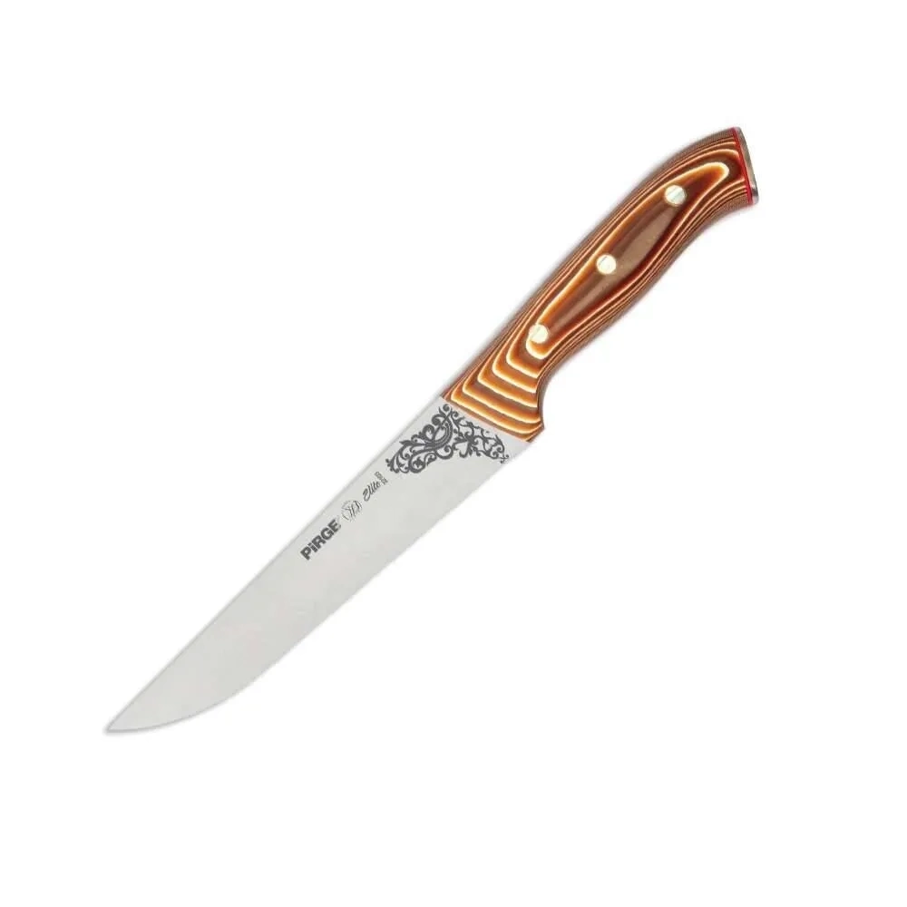 32103 Elite Kurban, Kasap Bıçağı 19 Cm - Kahverengi Perçinli Kompozit Sap ( Lisinya ) 32103 Elite Kurban, Kasap Bıçağı 19 Cm - Kahverengi Perçinli Kompozit Sap ( Lisinya )