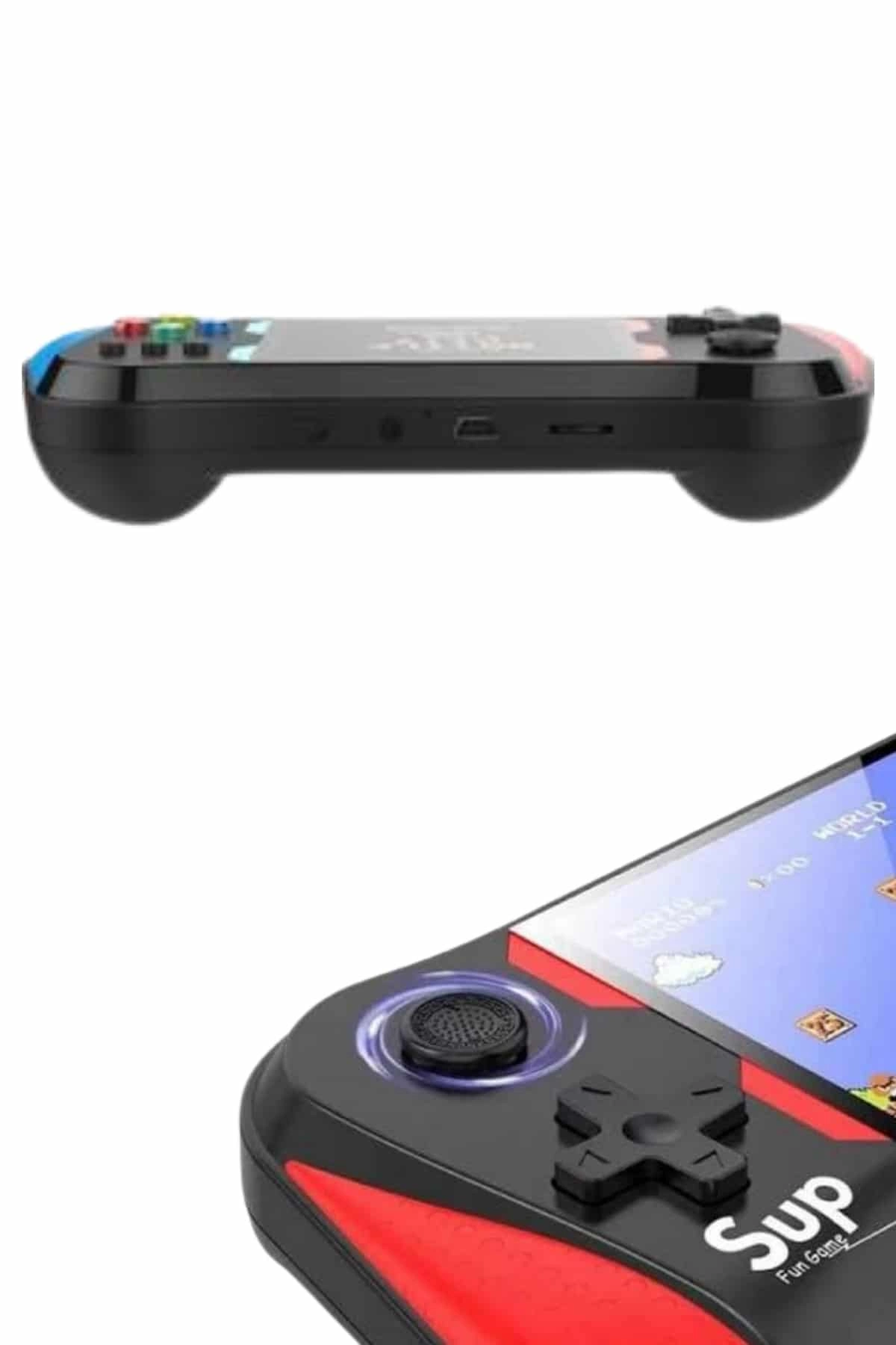 3.5 İnç 500 Klasik Retro Oyun Yüklü Kollu Oyun Konsolu ( Lisinya )