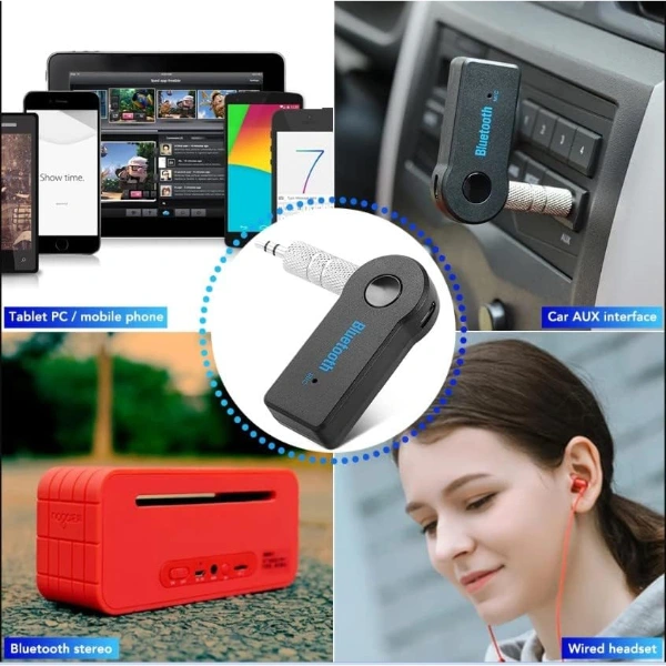 3.5 Mm Aux Bluetooth Araç Kiti ( Lisinya ) 3.5 Mm Aux Bluetooth Araç Kiti ( Lisinya )