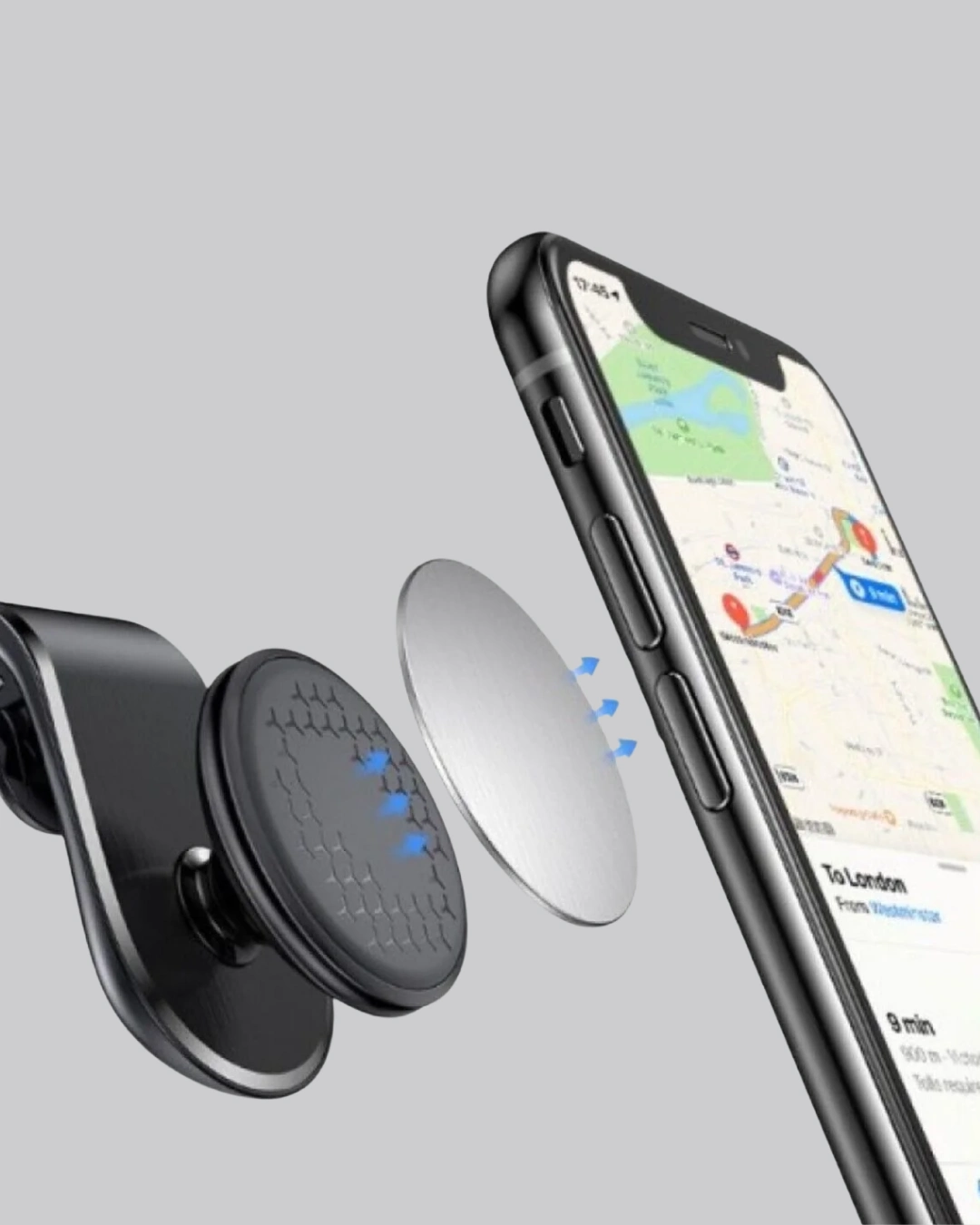 360° Ayarlanabilir Araç Telefon Tutucu – Tüm Telefonlarla Uyumlu ( Lisinya )