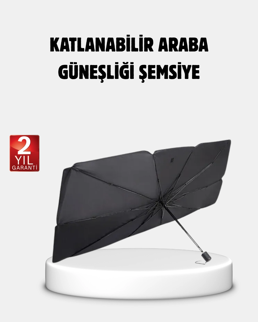 360° Ayarlanabilir Ön Cam Güneşliği – Pratik Kullanım Ve Dayanıklı Yapı ( Lisinya )