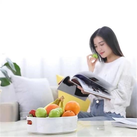 360 Derece Dönebilen Mekanizmalı Yuvarlak Tepsi Formlu Sunum Ve Servis Organizer Tablası ( Lisinya ) 360 Derece Dönebilen Mekanizmalı Yuvarlak Tepsi Formlu Sunum Ve Servis Organizer Tablası ( Lisinya )