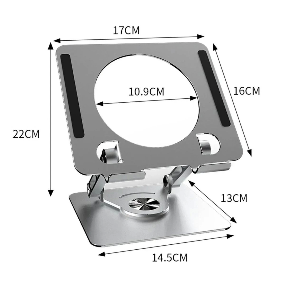 360 Derece Dönebilen Yükseltilmiş Masaüstü Ayarlanabilir Metal Tablet Standı ( Lisinya ) 360 Derece Dönebilen Yükseltilmiş Masaüstü Ayarlanabilir Metal Tablet Standı ( Lisinya )
