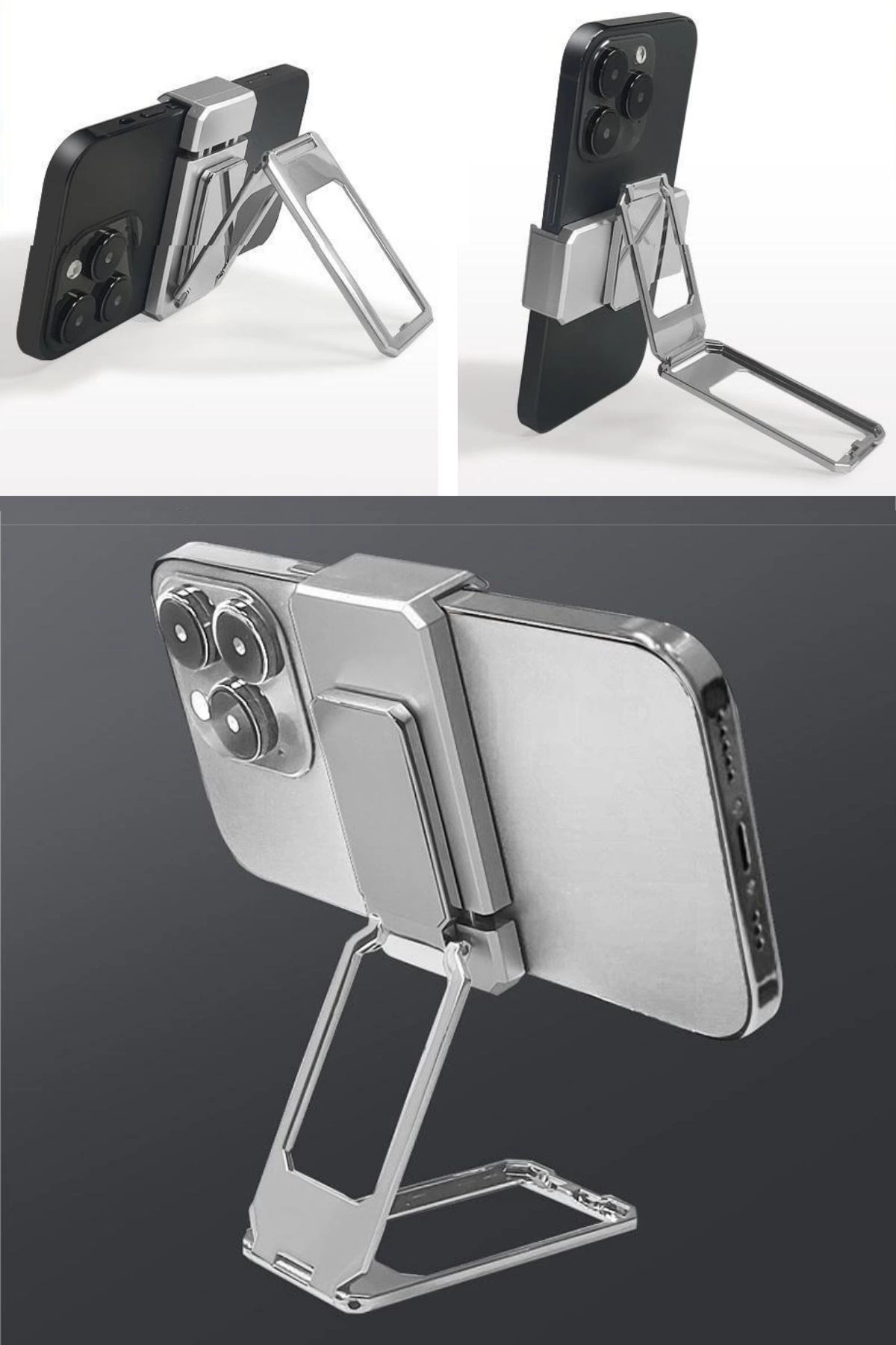 360 Derece Dönen Tüm Telefon Tipleri İle Uyumlu Metal Telefon Standı Braket ( Lisinya ) 360 Derece Dönen Tüm Telefon Tipleri İle Uyumlu Metal Telefon Standı Braket ( Lisinya )