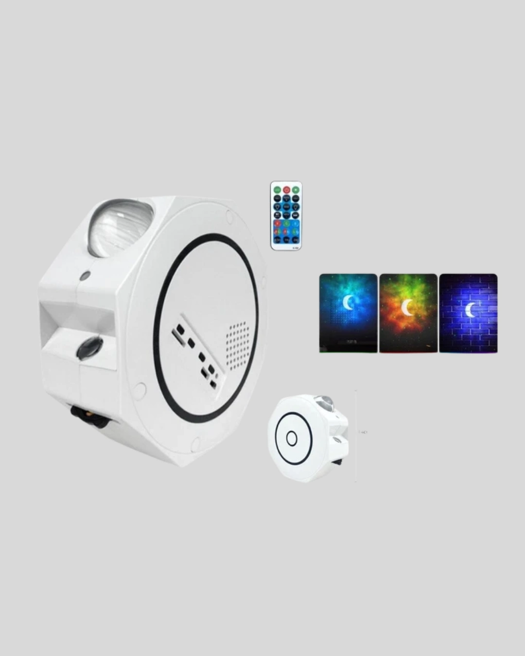 360° Döndürülebilir Yıldızlı Gökyüzü Projeksiyon Gece Lambası ( Lisinya )