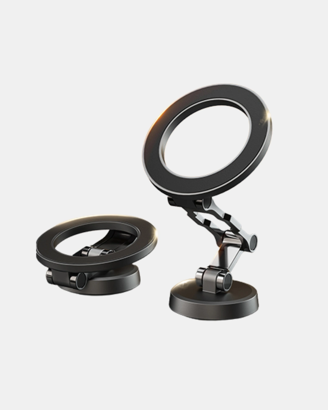 360° Dönebilen Katlanır Manyetik Araç Telefon Tutucu – Magsafe Uyumlu, Kompakt Ve Şık Tasarım ( Lisinya )