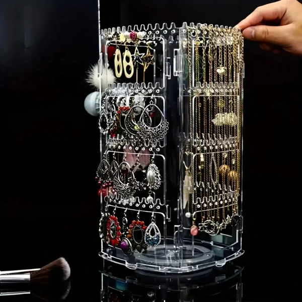 360° Dönebilen Takı Organizeri ( Lisinya ) 360° Dönebilen Takı Organizeri ( Lisinya )