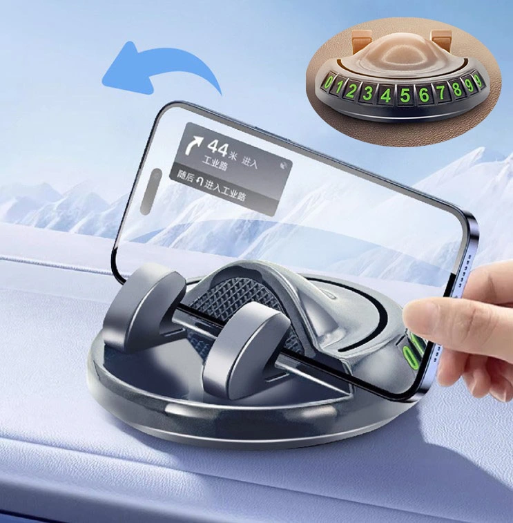 360° Dönebilen Yapışkanlı Numaratörlü Araç Telefon Tutucu ( Lisinya ) 360° Dönebilen Yapışkanlı Numaratörlü Araç Telefon Tutucu ( Lisinya )