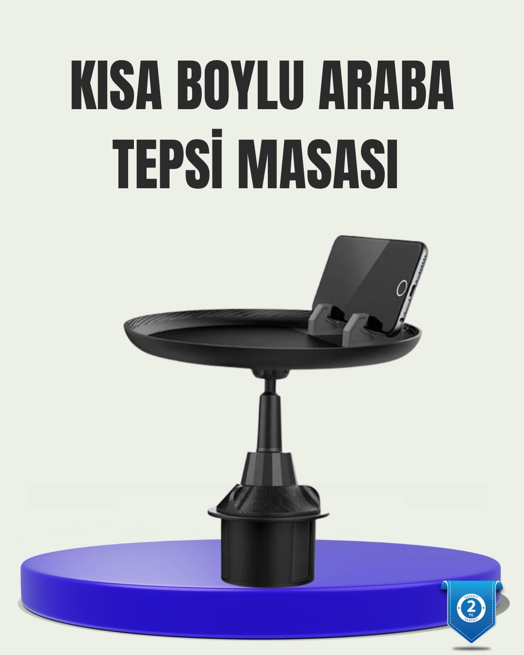 360° Döner Araç Bardaklık Tepsisi Geniş Yemek Alanlı Telefon Standlı ( Lisinya ) 360° Döner Araç Bardaklık Tepsisi Geniş Yemek Alanlı Telefon Standlı ( Lisinya )