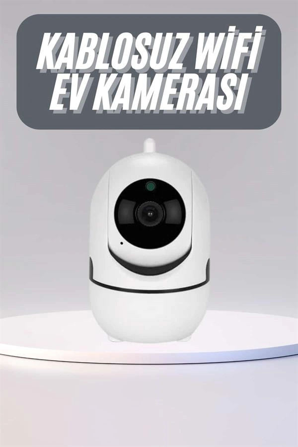 360° Full Hd Akıllı Kamera Hareket Sensörlü Kablosuz Kamera Çocuk Güvenlik Kamerası ( Lisinya )