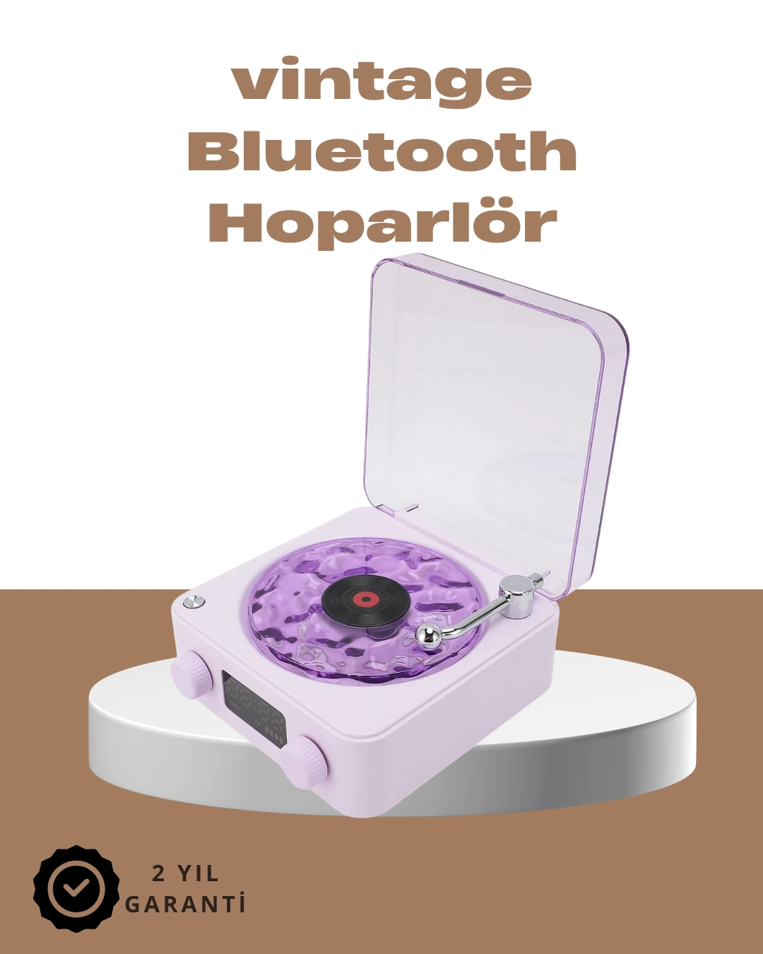 360° Sesli Kablosuz Hoparlör – Retro Tasarım Ve Projektör Işığı ( Lisinya ) 360° Sesli Kablosuz Hoparlör – Retro Tasarım Ve Projektör Işığı ( Lisinya )