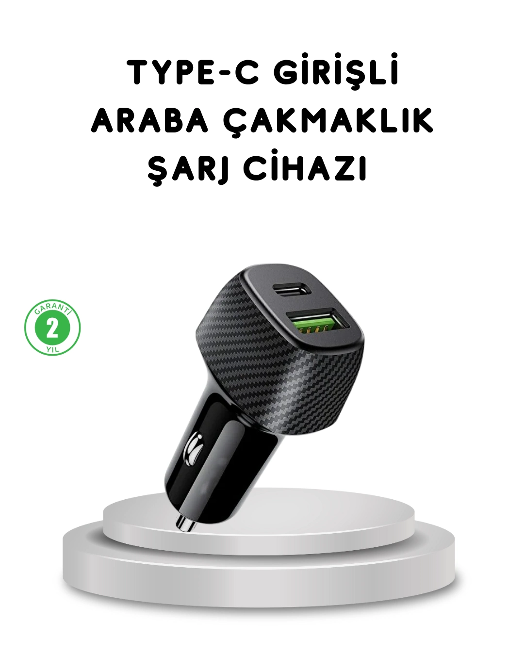 38w Araç Şarj Cihazı Type-c Pd Usb Hızlı Şarj Çift Port ( Lisinya ) 38w Araç Şarj Cihazı Type-c Pd Usb Hızlı Şarj Çift Port ( Lisinya )