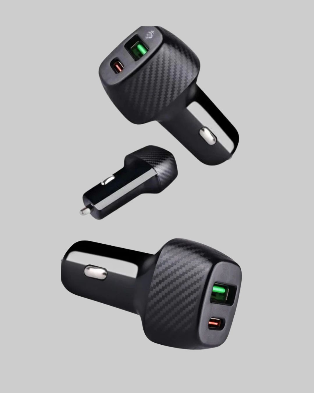 38w Araç Şarj Cihazı Type-c Pd Usb Hızlı Şarj Çift Port ( Lisinya )