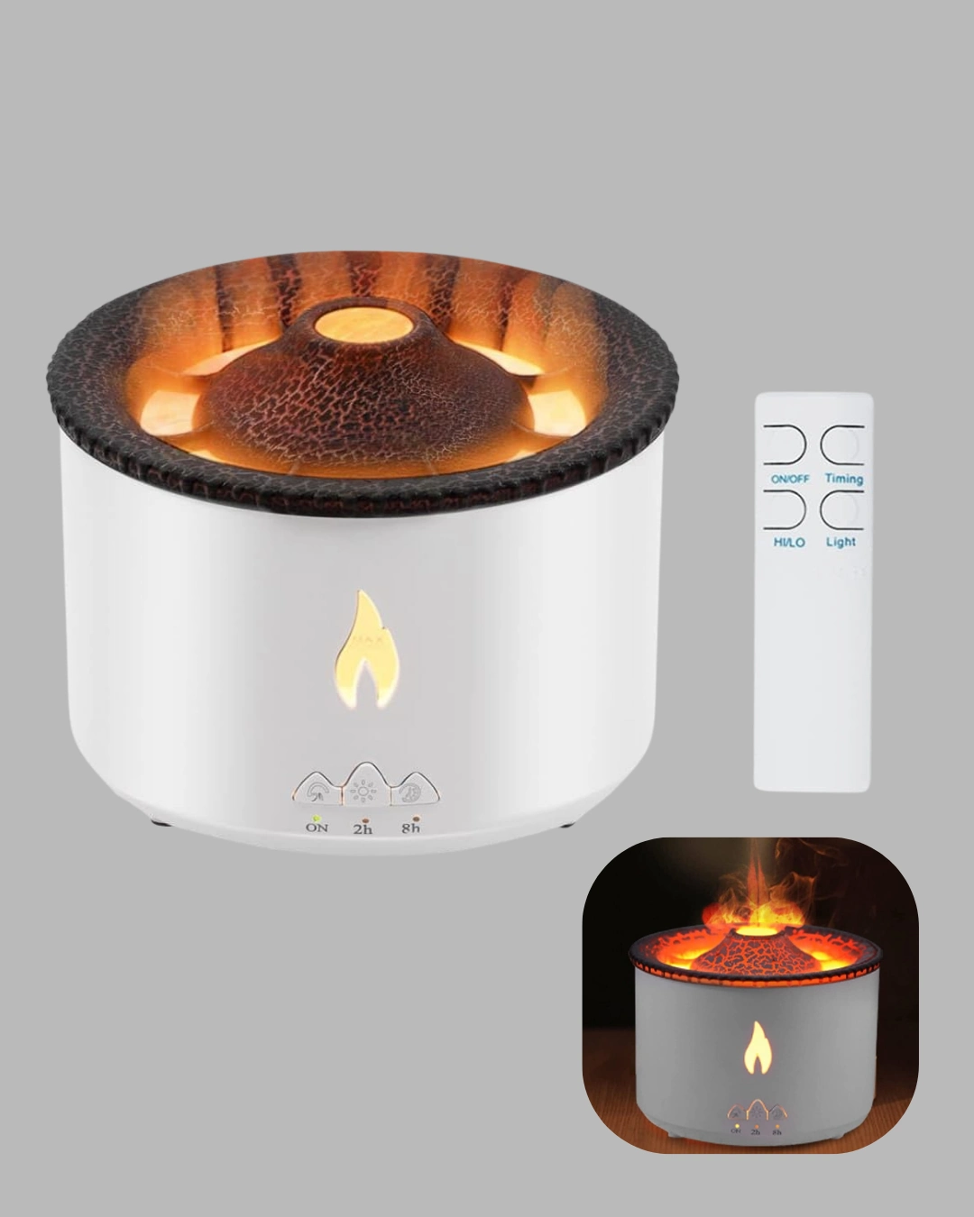 3d Alev Işıklı Aromaterapi Makinesi – 360 Ml Su Kapasiteli Sessiz Difüzör ( Lisinya ) 3d Alev Işıklı Aromaterapi Makinesi – 360 Ml Su Kapasiteli Sessiz Difüzör ( Lisinya )