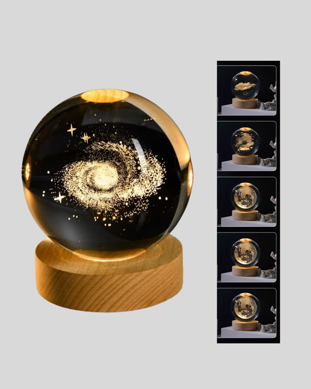 3d Lazer İşlemeli Galaksi Küre Usb Led Ahşap Standlı Oda Gece Lambası ( Lisinya ) 3d Lazer İşlemeli Galaksi Küre Usb Led Ahşap Standlı Oda Gece Lambası ( Lisinya )