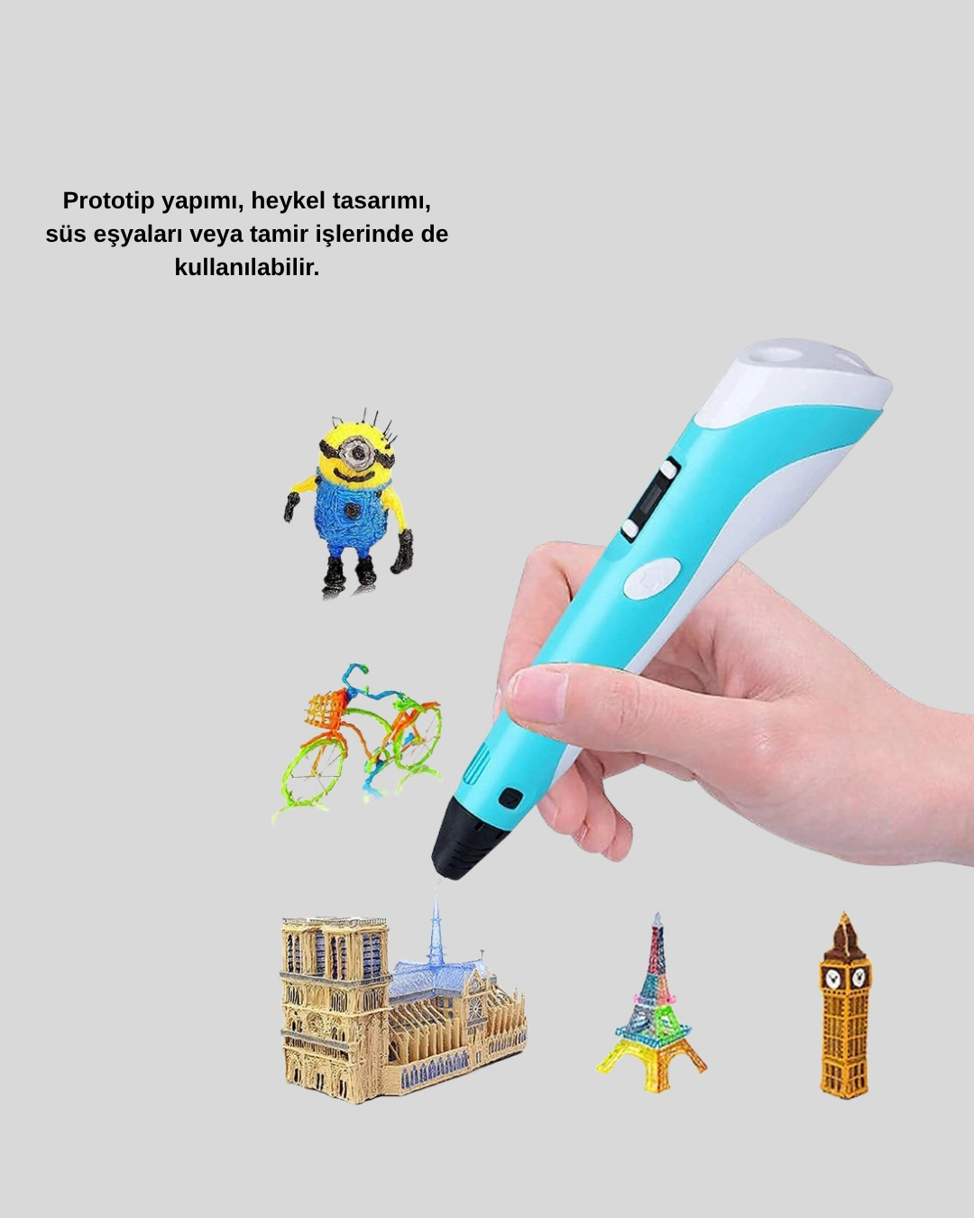 3d Yazıcı Kalem Taşınabilir Fdm Teknolojili Ve Çok Amaçlı Kullanımlı ( Lisinya ) 3d Yazıcı Kalem Taşınabilir Fdm Teknolojili Ve Çok Amaçlı Kullanımlı ( Lisinya )