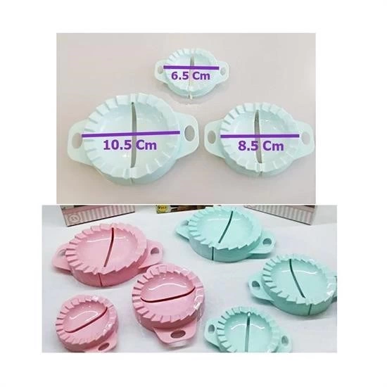 3lü Çiğ Börek Kurabiye Hamur İşi Ravioli Kesme Kalıbı Aparatı ( Lisinya ) 3lü Çiğ Börek Kurabiye Hamur İşi Ravioli Kesme Kalıbı Aparatı ( Lisinya )