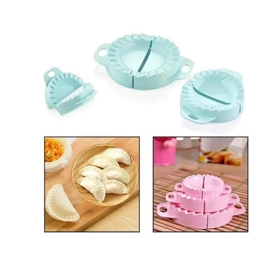 3lü Çiğ Börek Kurabiye Hamur İşi Ravioli Kesme Kalıbı Aparatı ( Lisinya ) 3lü Çiğ Börek Kurabiye Hamur İşi Ravioli Kesme Kalıbı Aparatı ( Lisinya )