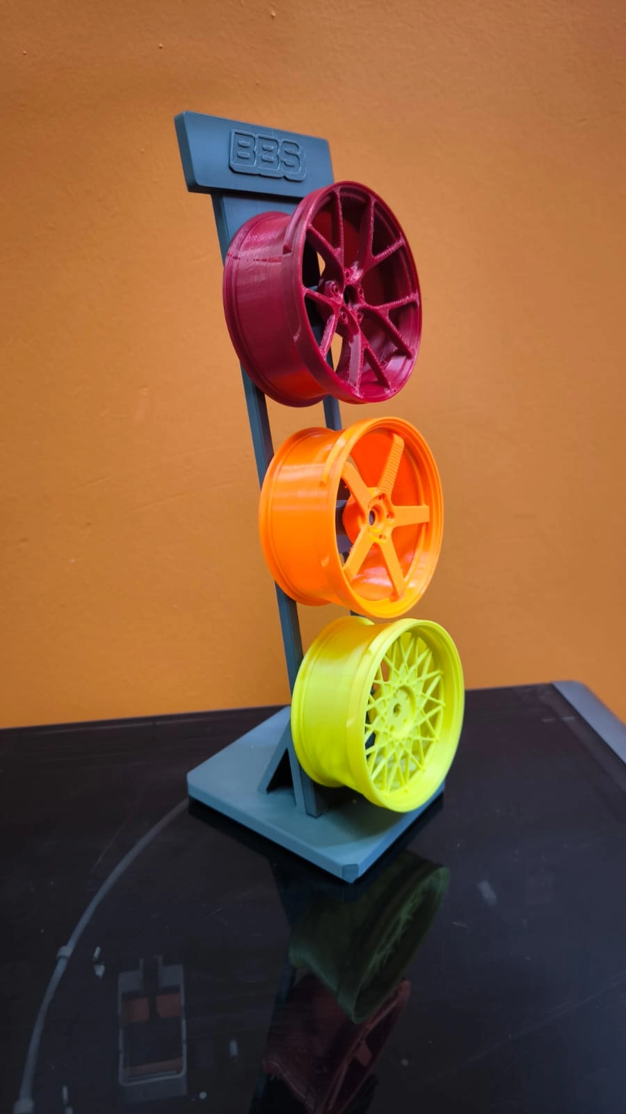 3’lü Jant Dekor Seti Masa Üstü Ve Salon İçin Modern Spor Tasarım ( Lisinya )