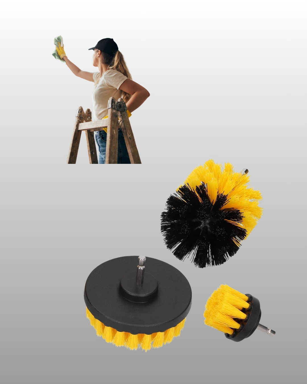 3’lü Matkap Ucu Fırça Takımı Zorlu Kirler İçin ( Lisinya ) 3’lü Matkap Ucu Fırça Takımı Zorlu Kirler İçin ( Lisinya )