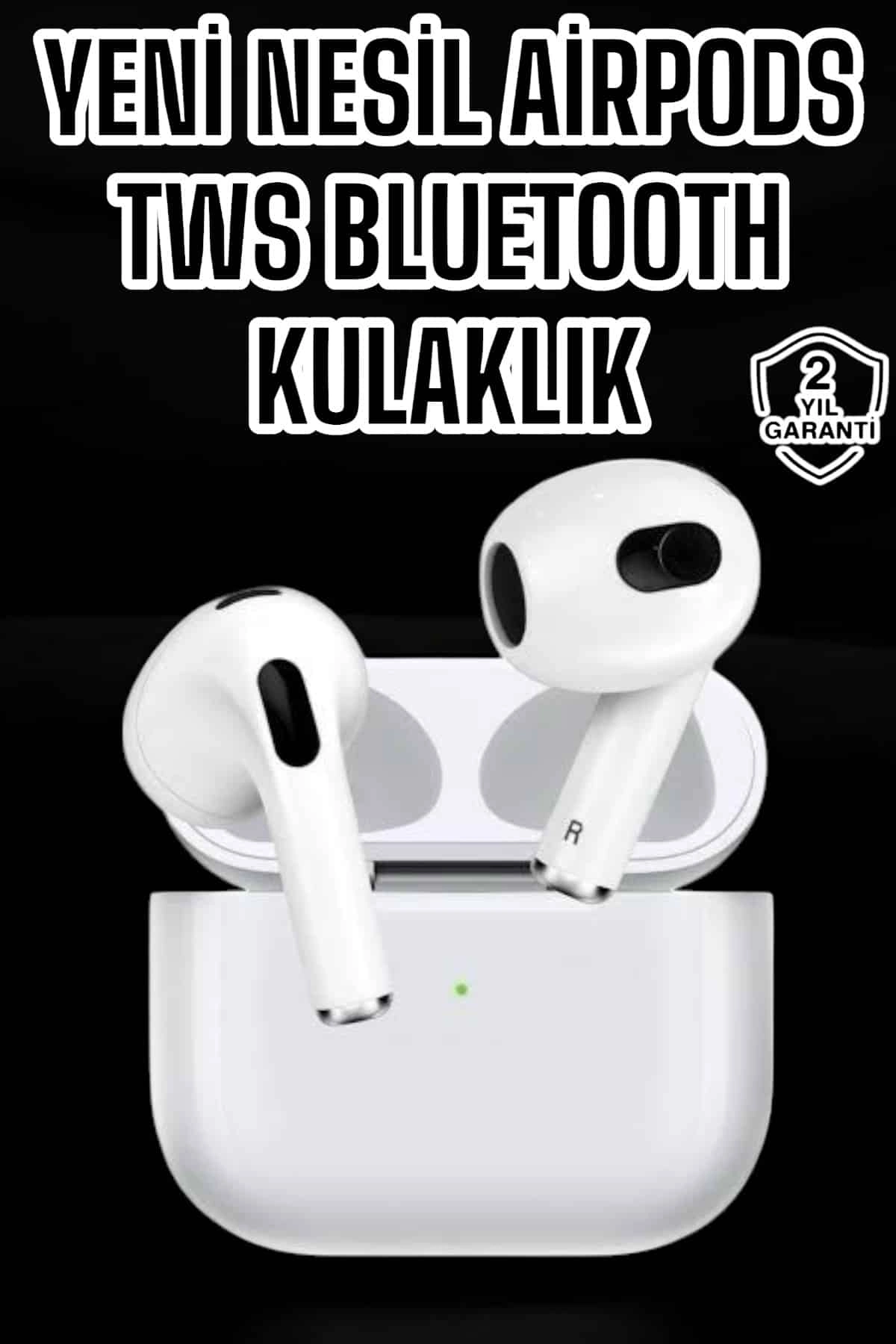 3.nesil Tws Bluetooth Kulaklık Mikrofonlu Anc Özelliği Dokunmatik Kontrol ( Lisinya )